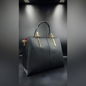 Black Leather Aldo Bag